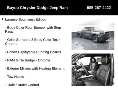 2026 RAM Ram 1500 RAM 1500 LARAMIE CREW CAB 4X4 5'7' BOX