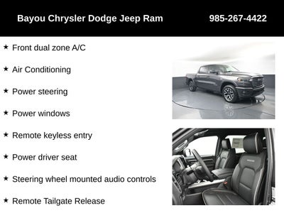 2026 RAM Ram 1500 RAM 1500 LARAMIE CREW CAB 4X4 5'7' BOX