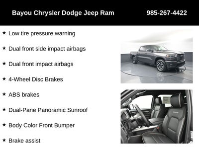 2026 RAM Ram 1500 RAM 1500 LARAMIE CREW CAB 4X4 5'7' BOX