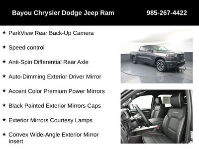 2026 RAM Ram 1500 RAM 1500 LARAMIE CREW CAB 4X4 5'7' BOX