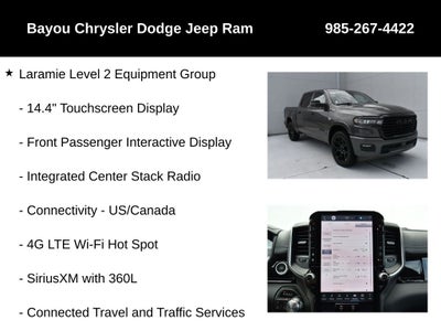 2026 RAM Ram 1500 RAM 1500 LARAMIE CREW CAB 4X4 5'7' BOX