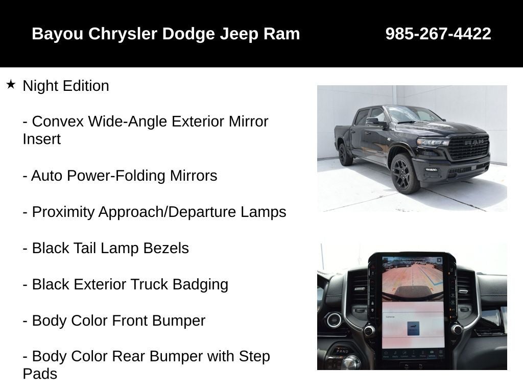 2026 RAM Ram 1500 RAM 1500 LARAMIE CREW CAB 4X4 5'7' BOX