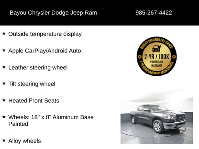 2024 RAM 1500 Laramie Crew Cab 4x4 5'7' Box