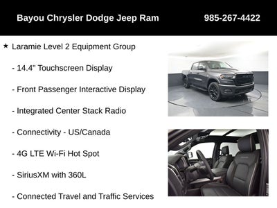 2026 RAM Ram 1500 RAM 1500 LARAMIE CREW CAB 4X4 5'7' BOX