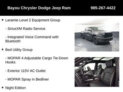 2026 RAM Ram 1500 RAM 1500 LARAMIE CREW CAB 4X4 5'7' BOX