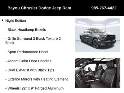 2026 RAM Ram 1500 RAM 1500 LARAMIE CREW CAB 4X4 5'7' BOX