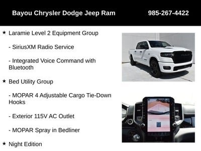 2026 RAM Ram 1500 RAM 1500 LARAMIE CREW CAB 4X4 5'7' BOX