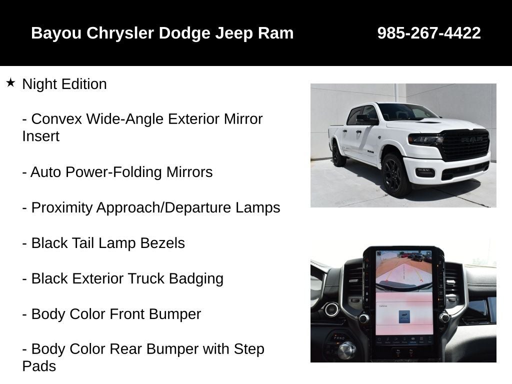 2026 RAM Ram 1500 RAM 1500 LARAMIE CREW CAB 4X4 5'7' BOX