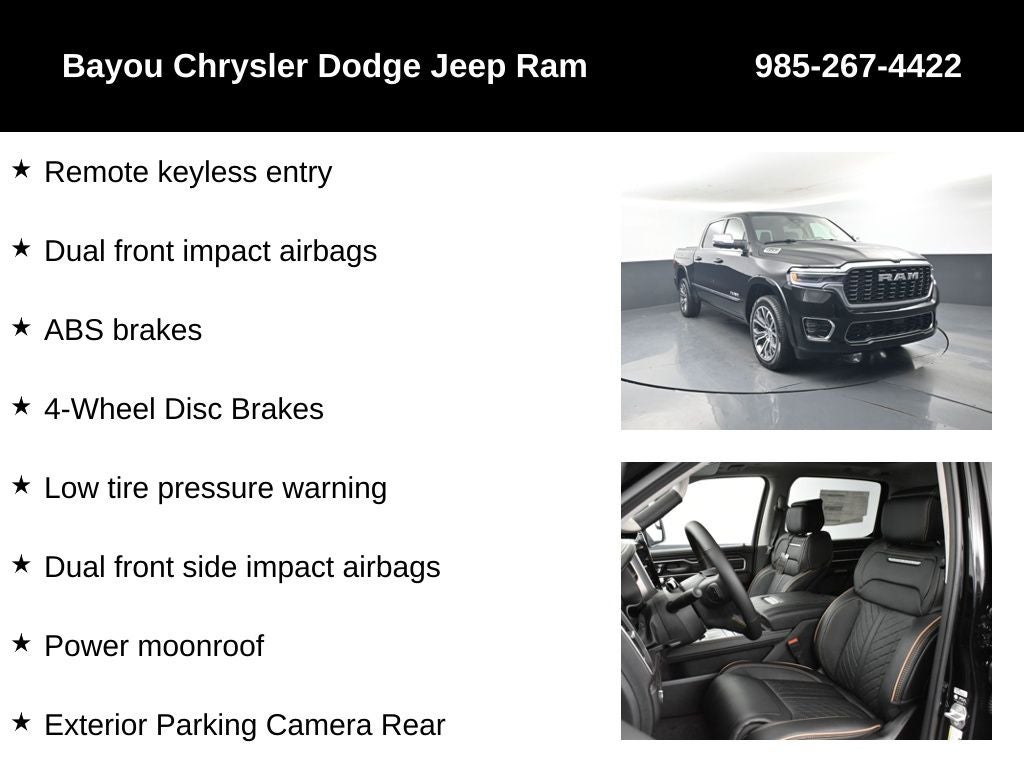 2026 RAM Ram 1500 RAM 1500 TUNGSTEN CREW CAB 4X4