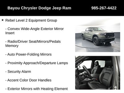 2026 RAM Ram 1500 RAM 1500 REBEL CREW CAB 4X4 5'7' BOX