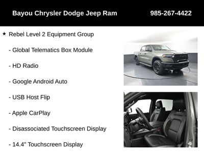 2026 RAM Ram 1500 RAM 1500 REBEL CREW CAB 4X4 5'7' BOX