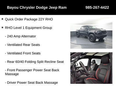 2026 RAM Ram 1500 RAM 1500 RHO CREW CAB 4X4 5'7' BOX