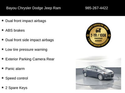 2019 Chevrolet Sonic LT Auto