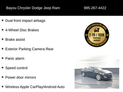 2025 Chevrolet Malibu FWD 1LT