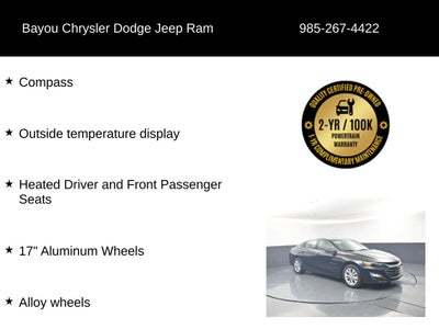 2025 Chevrolet Malibu FWD 1LT