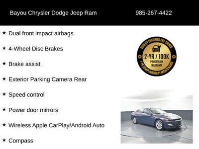 2025 Chevrolet Malibu FWD 1LT