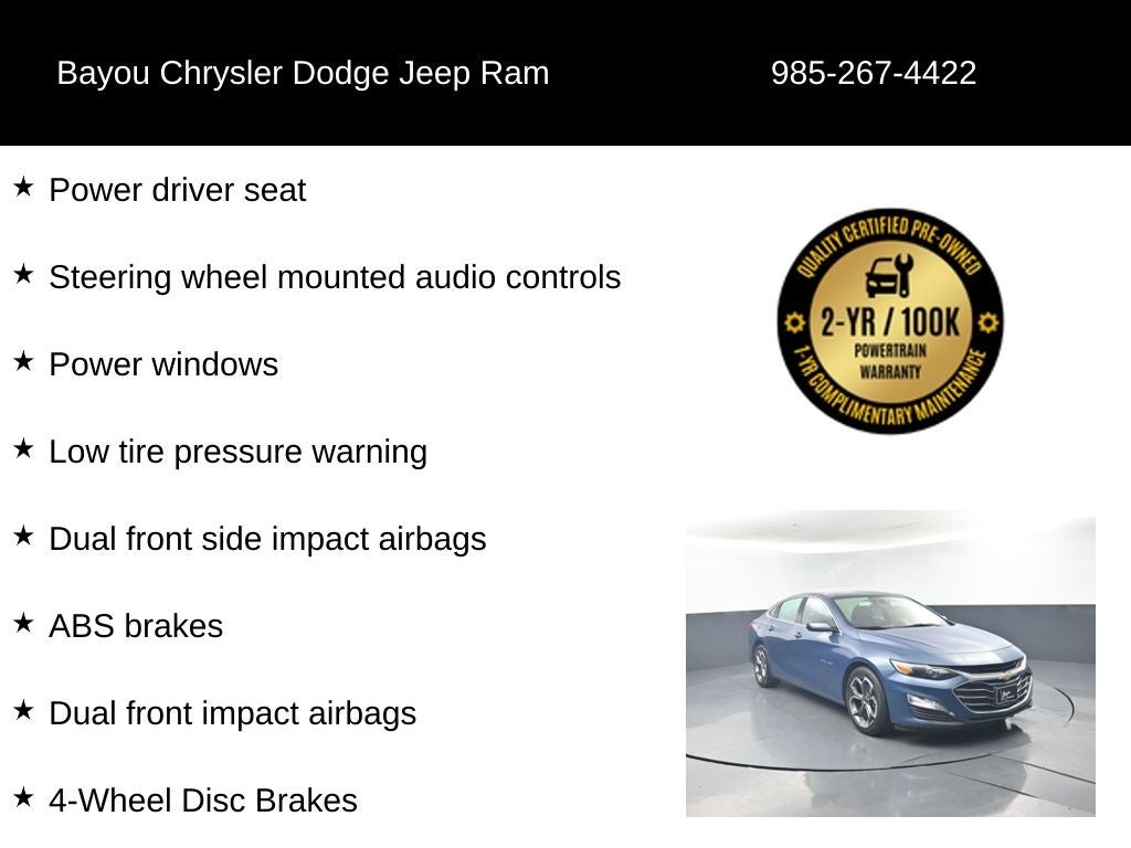 2024 Chevrolet Malibu FWD 1LT