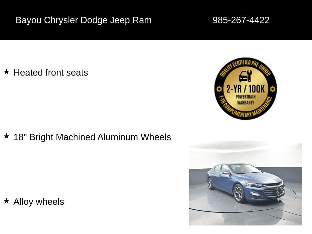 2024 Chevrolet Malibu FWD 1LT