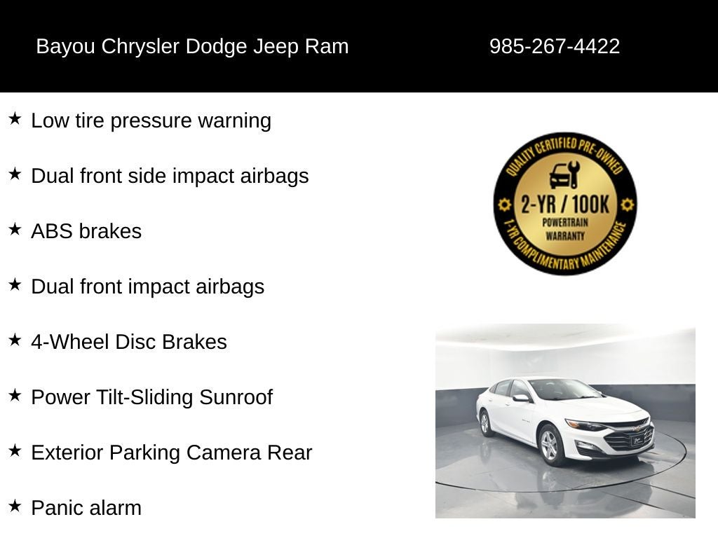 2024 Chevrolet Malibu FWD 1LT