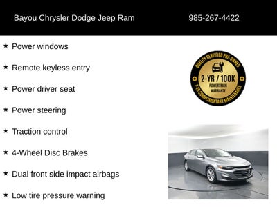 2025 Chevrolet Malibu FWD 1LT