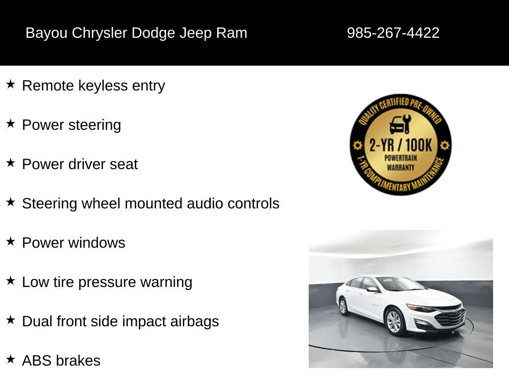 2024 Chevrolet Malibu FWD 1LT