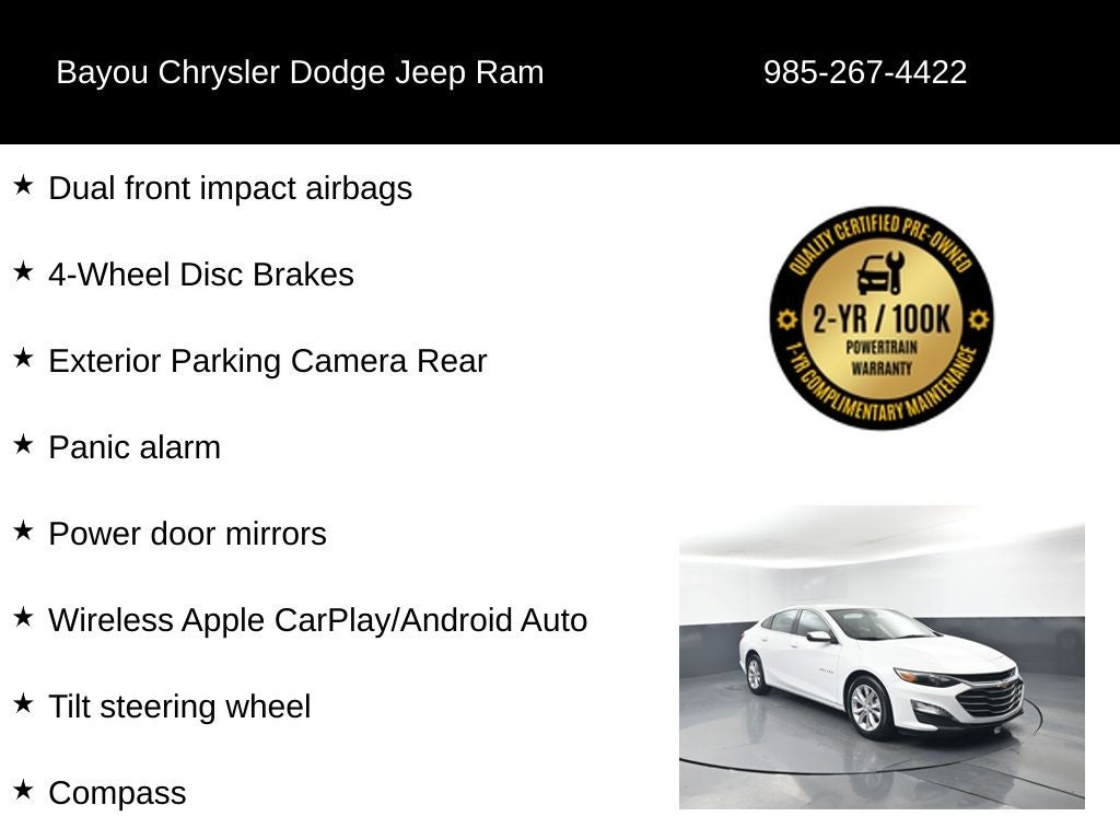 2024 Chevrolet Malibu FWD 1LT