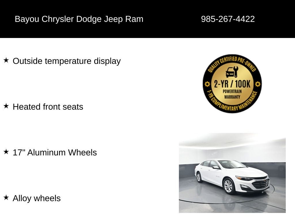 2024 Chevrolet Malibu FWD 1LT