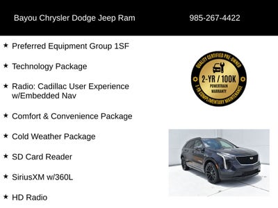 2023 Cadillac XT4 FWD Sport