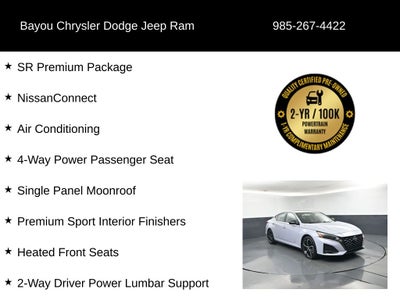2024 Nissan Altima SR FWD