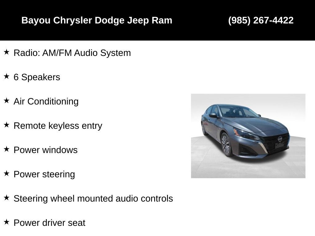 2024 Nissan Altima SV FWD