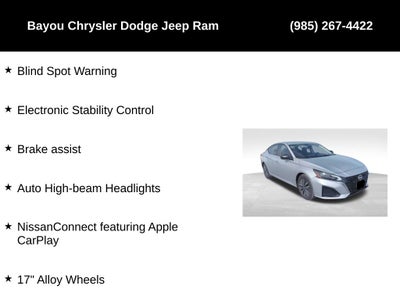 2024 Nissan Altima SV FWD