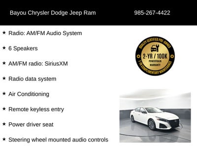 2025 Nissan Altima SV FWD