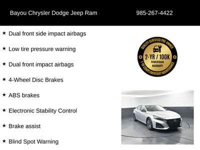 2025 Nissan Altima SV FWD