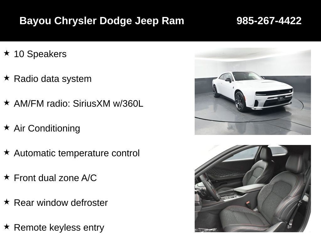 2026 Dodge Charger CHARGER SCAT PACK 2-DOOR AWD
