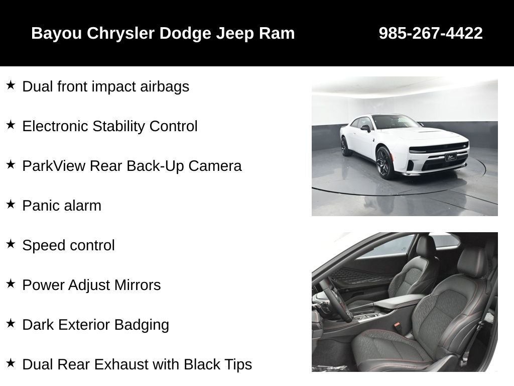 2026 Dodge Charger CHARGER SCAT PACK 2-DOOR AWD