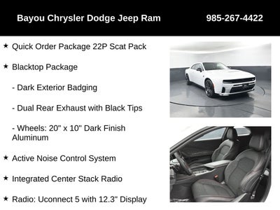 2026 Dodge Charger CHARGER SCAT PACK 2-DOOR AWD