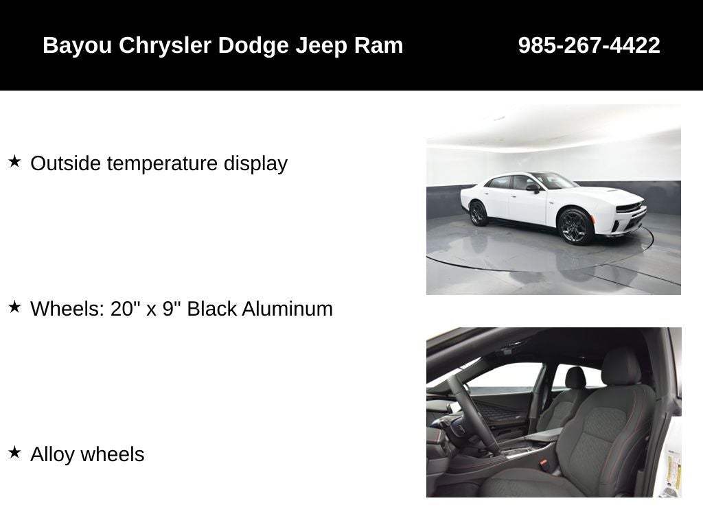 2026 Dodge Charger CHARGER R/T 4-DOOR AWD