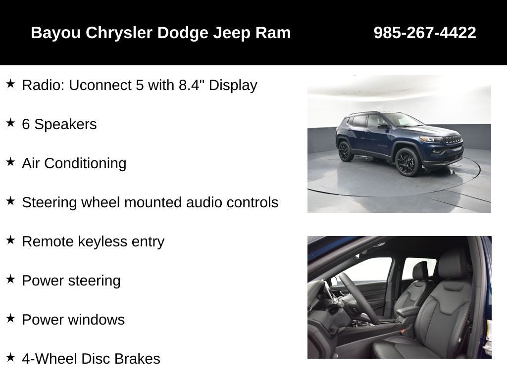 2026 Jeep Compass COMPASS LATITUDE ALTITUDE 4X4