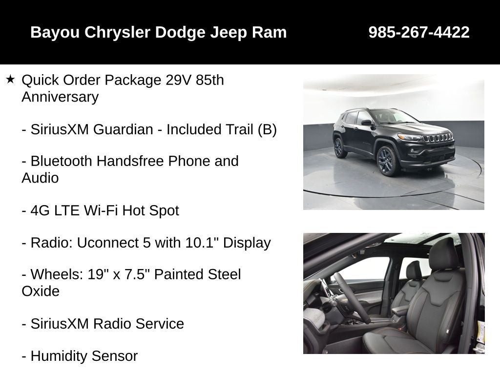2026 Jeep Compass COMPASS 85TH ANNIVERSARY EDITION 4X4