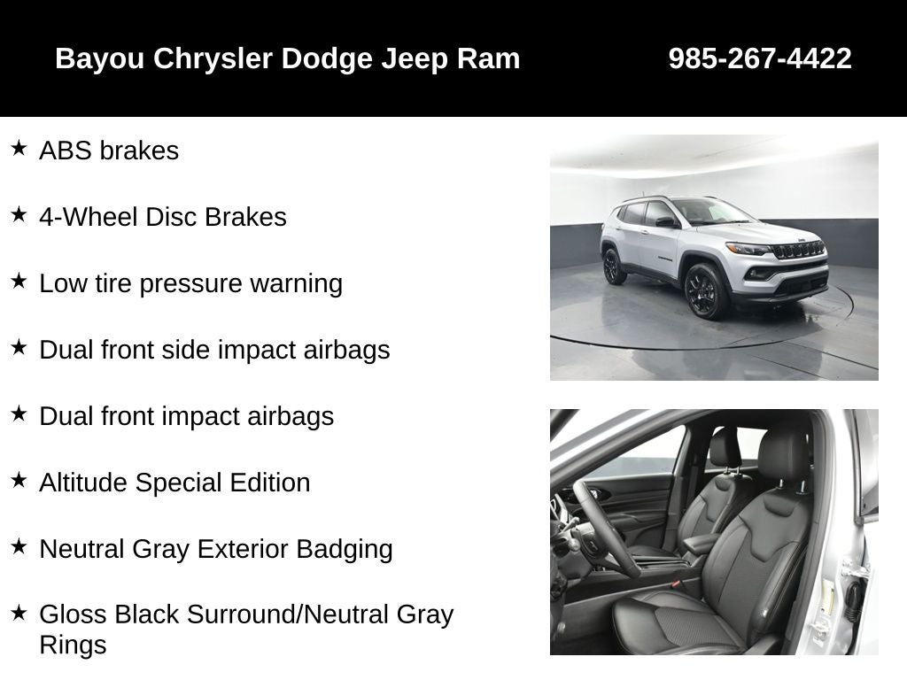 2026 Jeep Compass COMPASS LATITUDE ALTITUDE 4X4