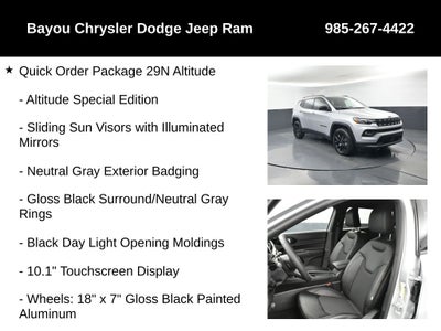 2026 Jeep Compass COMPASS LATITUDE ALTITUDE 4X4