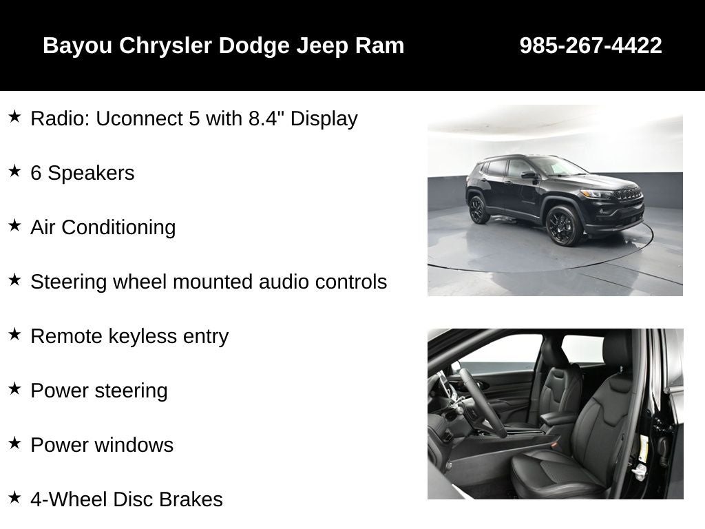 2026 Jeep Compass COMPASS LATITUDE ALTITUDE 4X4