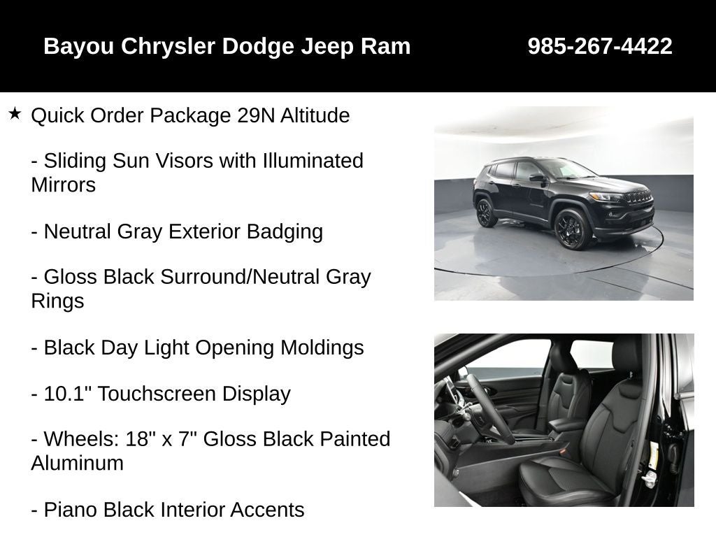 2026 Jeep Compass COMPASS LATITUDE ALTITUDE 4X4
