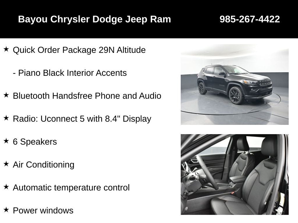 2026 Jeep Compass COMPASS LATITUDE ALTITUDE 4X4