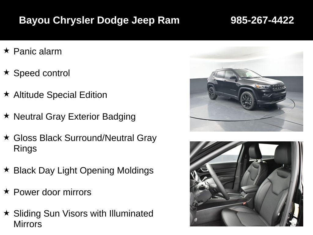 2026 Jeep Compass COMPASS LATITUDE ALTITUDE 4X4