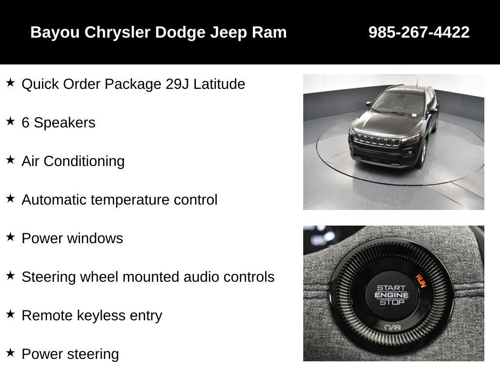 2026 Jeep Compass COMPASS LATITUDE ALTITUDE 4X4