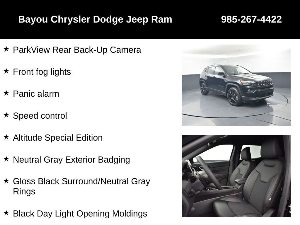 2026 Jeep Compass COMPASS LATITUDE ALTITUDE 4X4