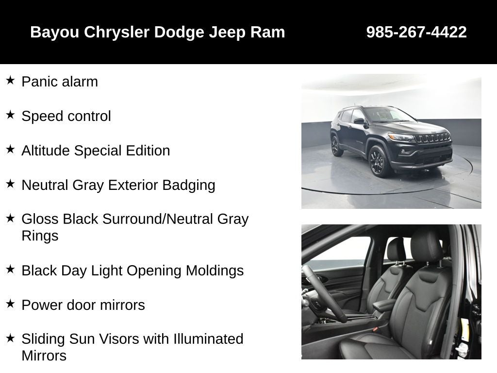 2026 Jeep Compass COMPASS LATITUDE ALTITUDE 4X4