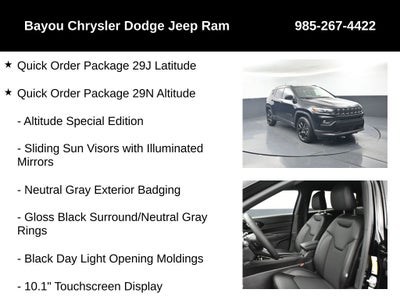 2026 Jeep Compass COMPASS LATITUDE ALTITUDE 4X4