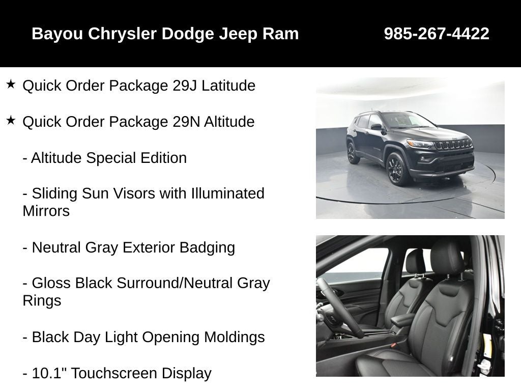 2026 Jeep Compass COMPASS LATITUDE ALTITUDE 4X4